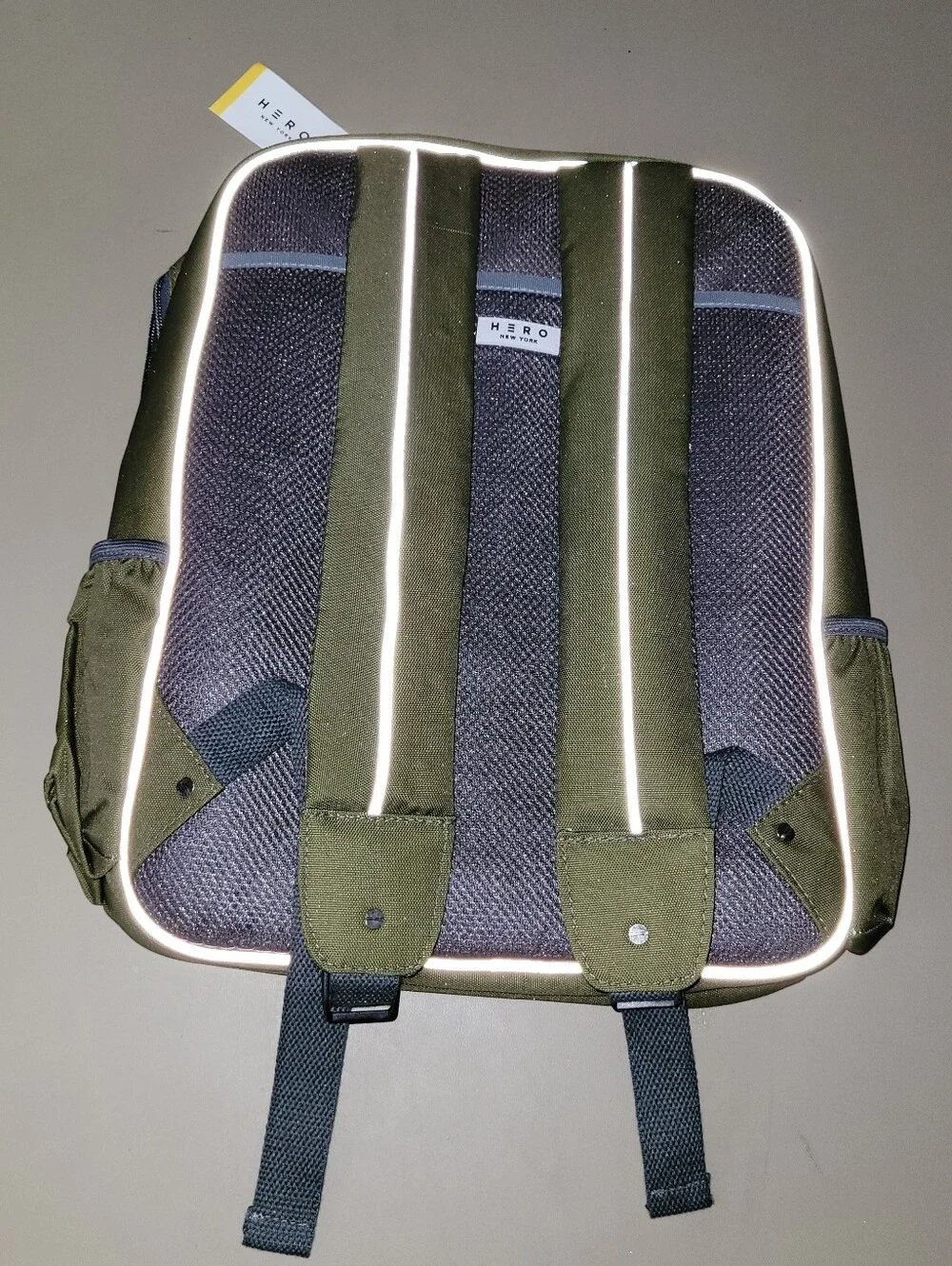 NWT - HERO New York Brand Olive Green Backpack.